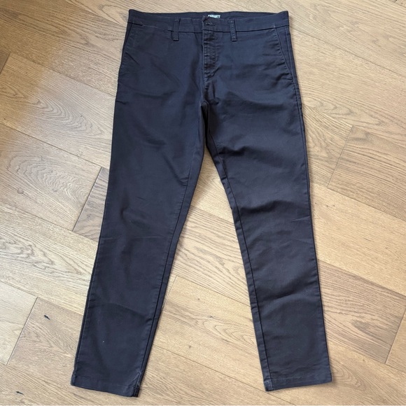 Carhartt WIP Sid Pant - 33 x 32 - Dark Brown - EUC - Picture 2 of 12